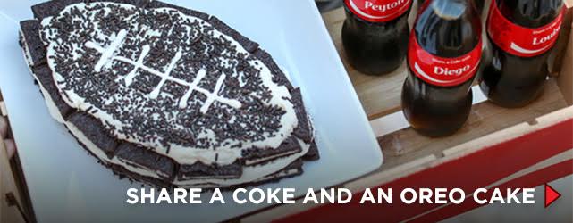 Share a Coke and an OREO Cake