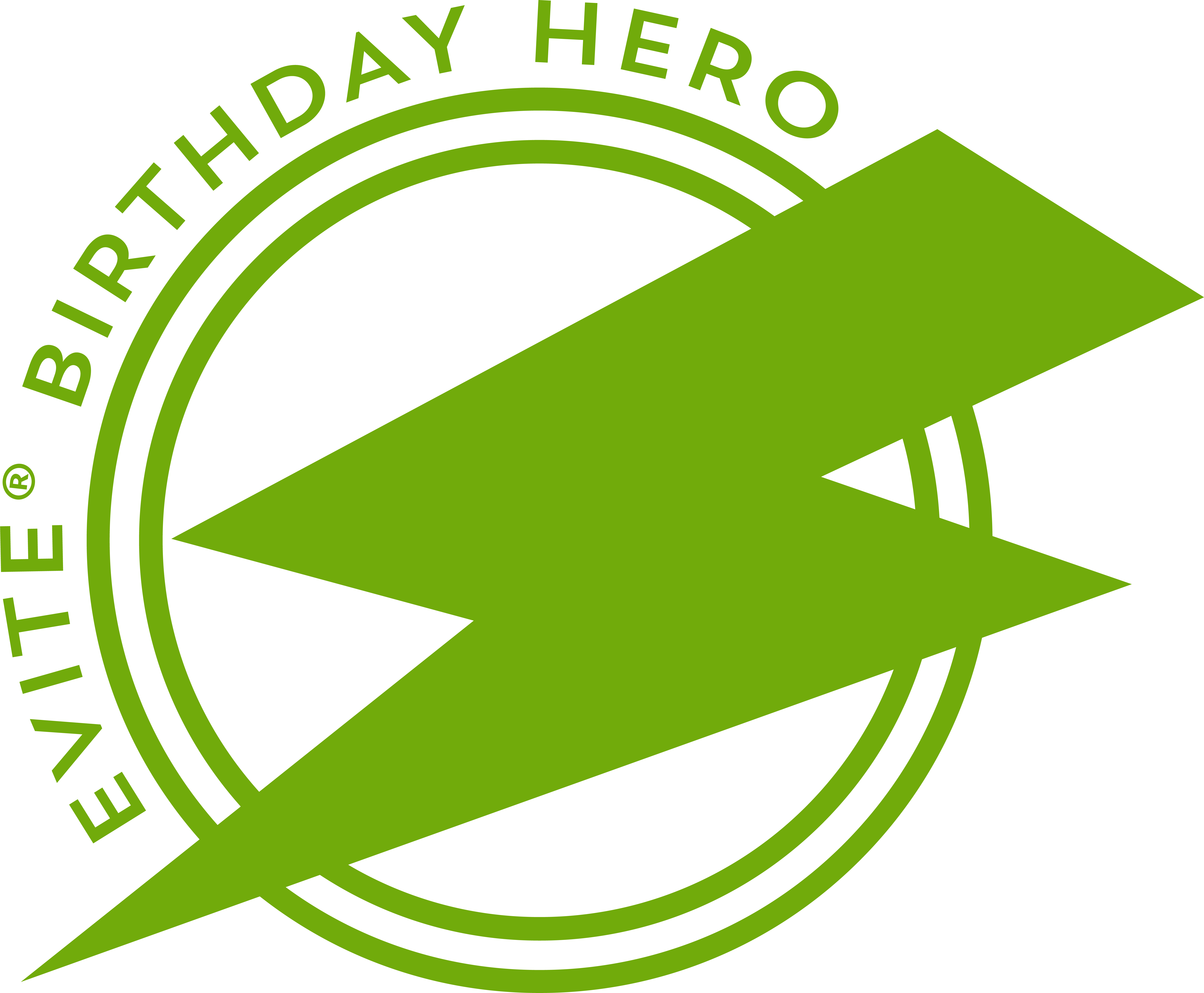 Evite Birthday Hero Badge