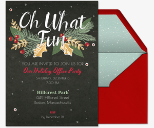 oh what berry fun invite_office_holiday