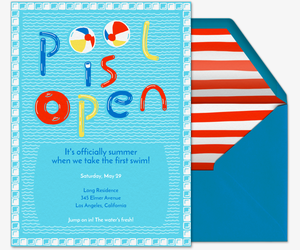 Pool party, BBQs, Beach, 4th of July invitations  Evite.com