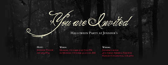 evites halloween