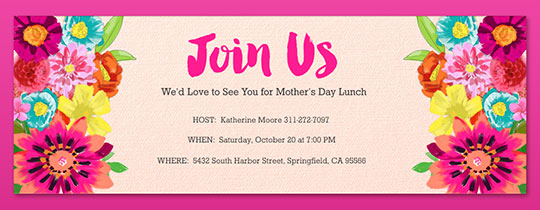 Mother s Day free online invitations - Evite